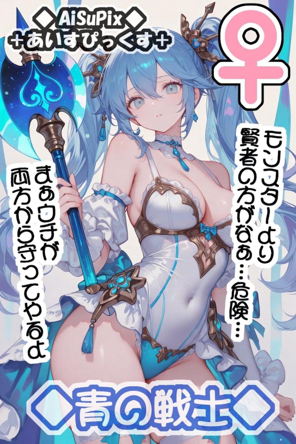 💙AiSuPix／どこかの青の勇者パーティー💙