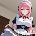 パン見せメイド　巡音ルカ 9枚目