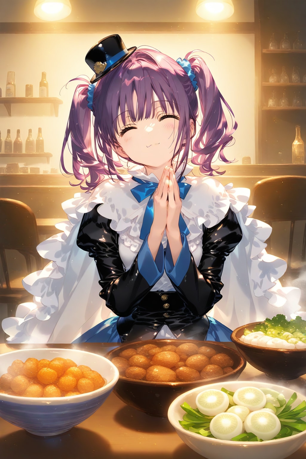 ご主人様❤️これが沖縄料理の定番のソーキそばですね❤️美味しそう❤️