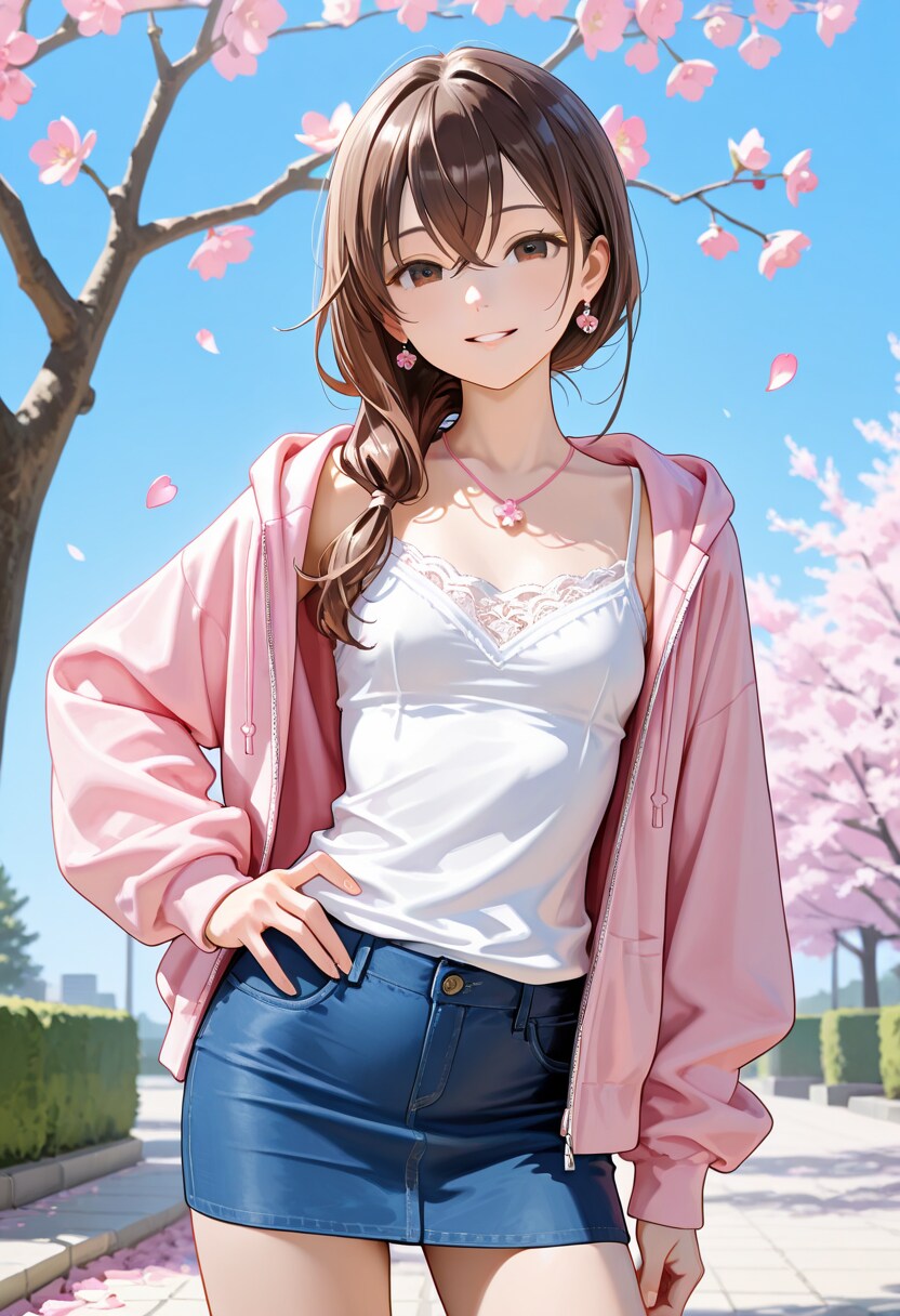 歩美 Spring outfit (5)