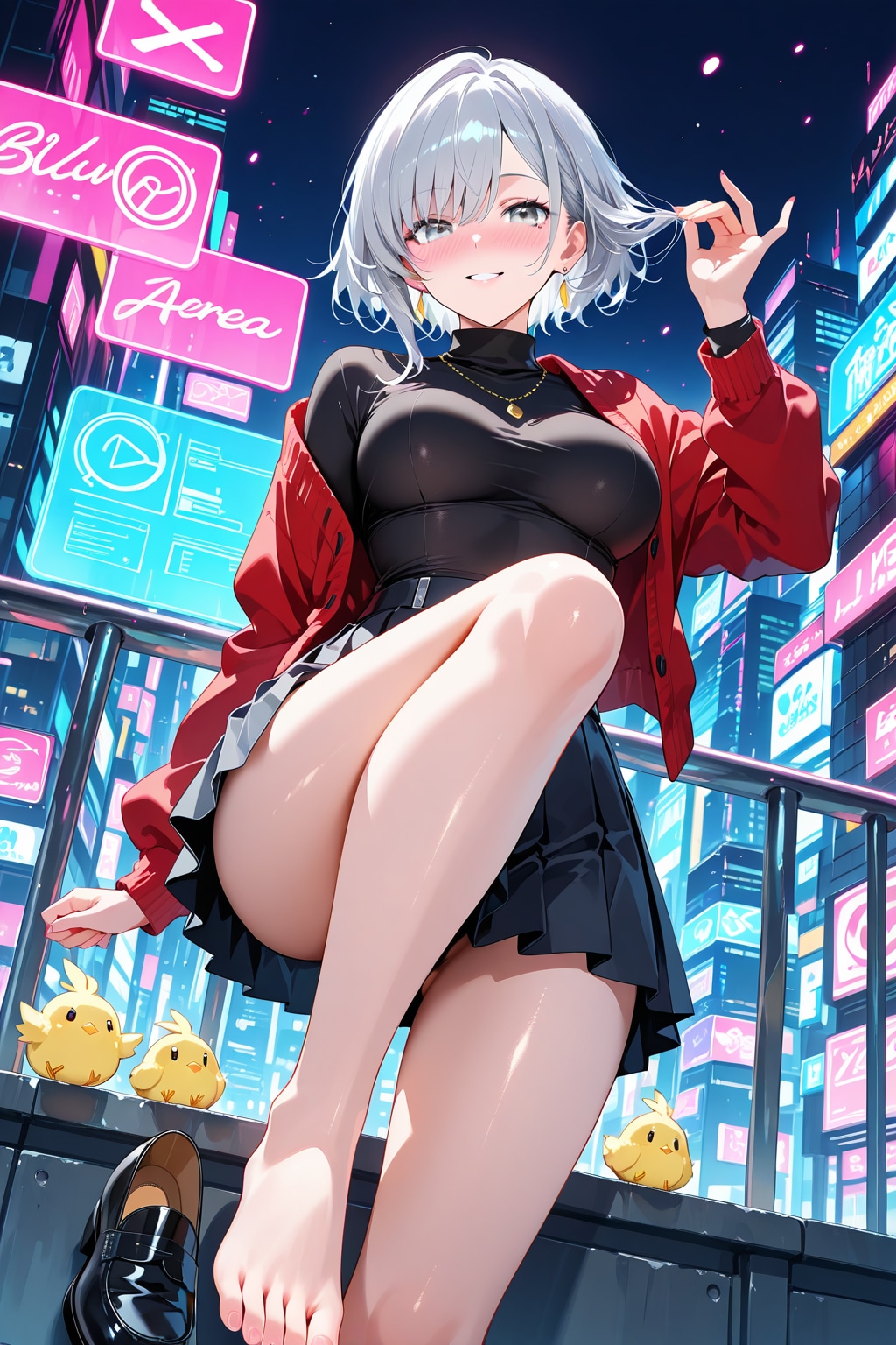 エレガントな美脚お姉さん♡