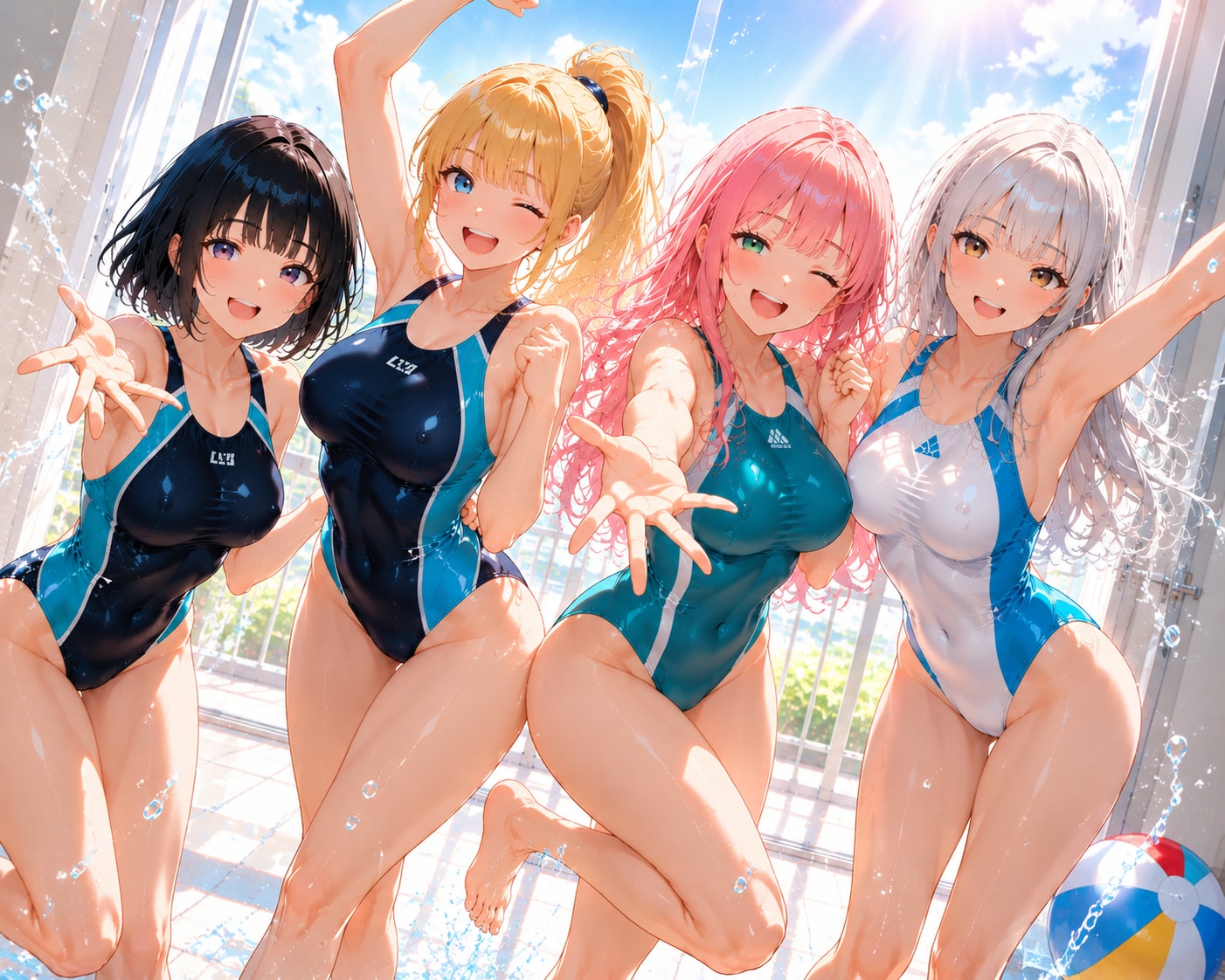 暑いね～～