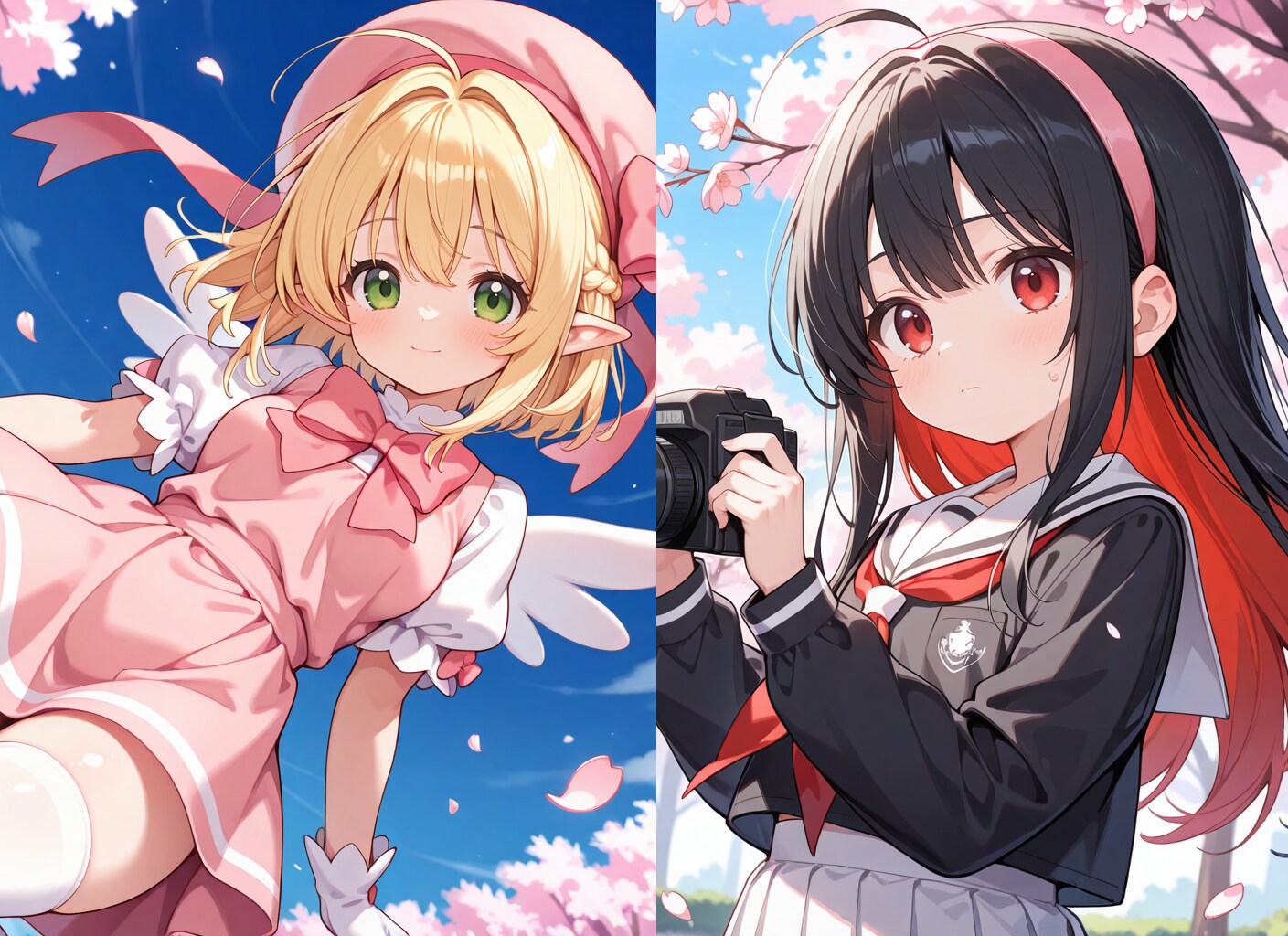 桜と言えば……