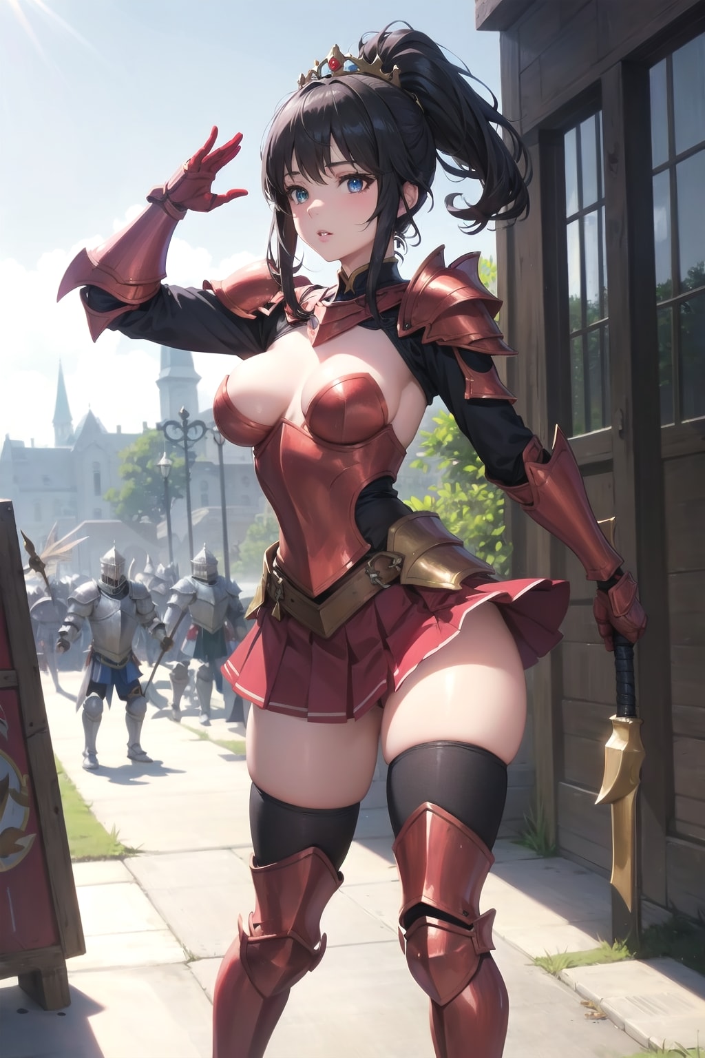 姫騎士⑥（姫様の出陣！御武運を(｀∇´ゞ）