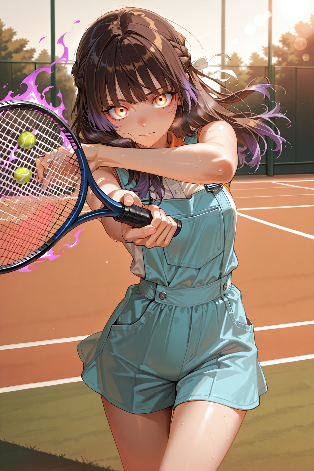 青空のサーブ | の人気AIイラスト・グラビア