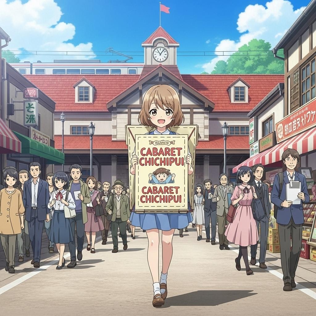 街のサンドイッチマン