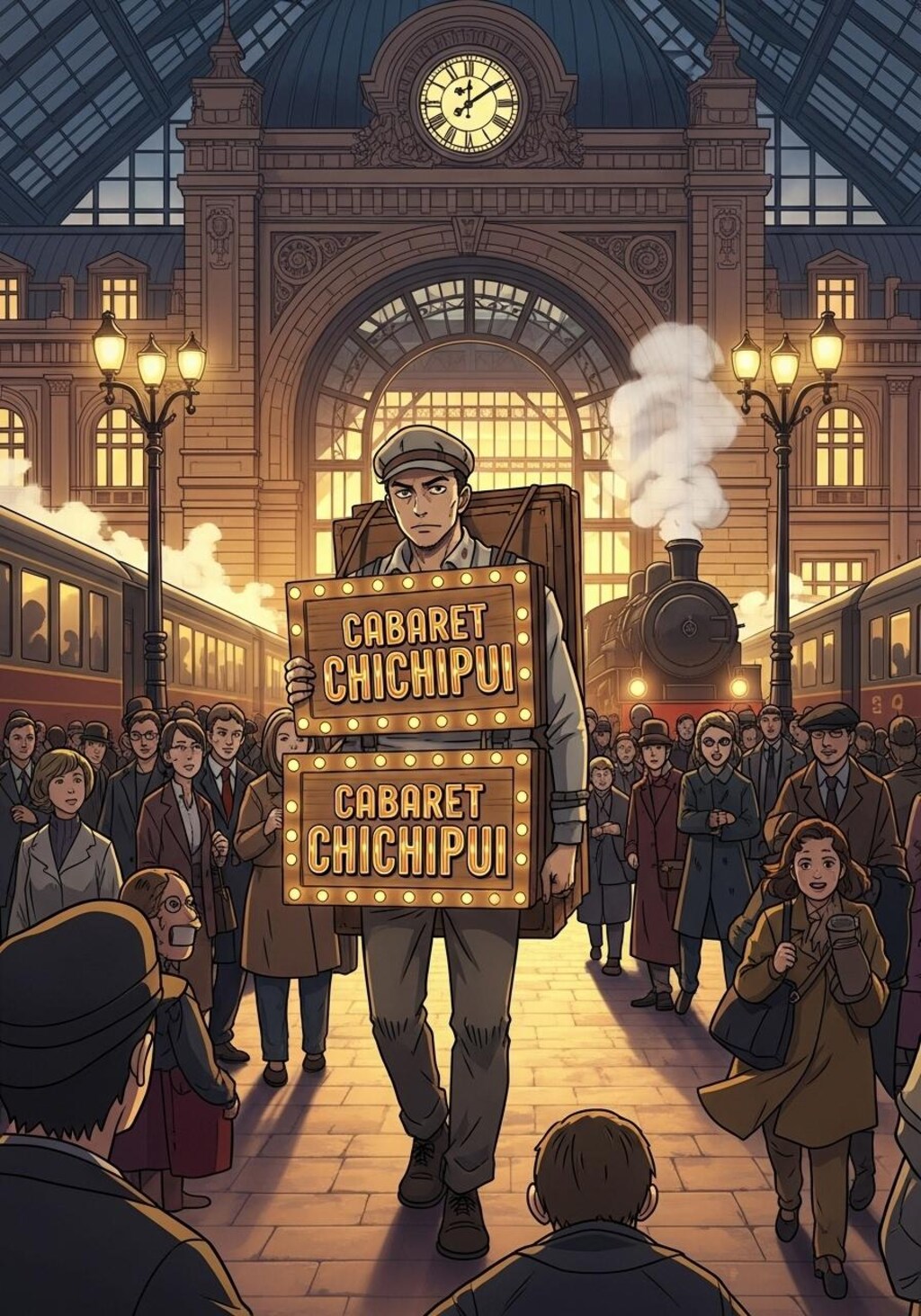 街のサンドイッチマン