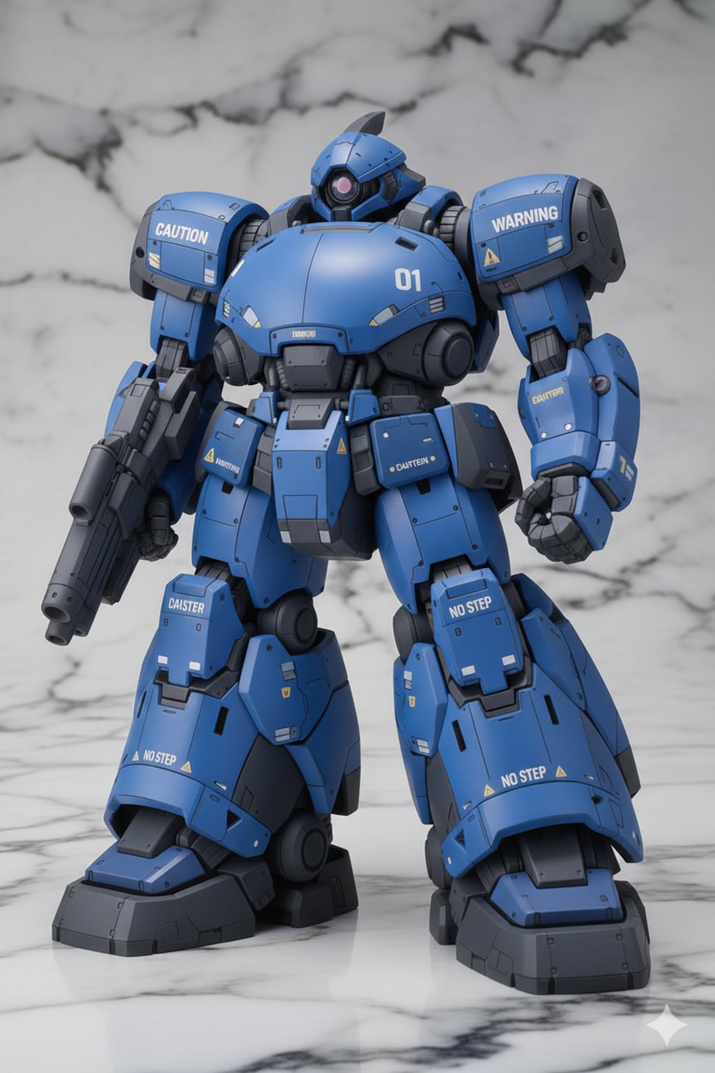 AIガチャ戦機　量産機／発展型指揮官機　立ち絵＆フィギア