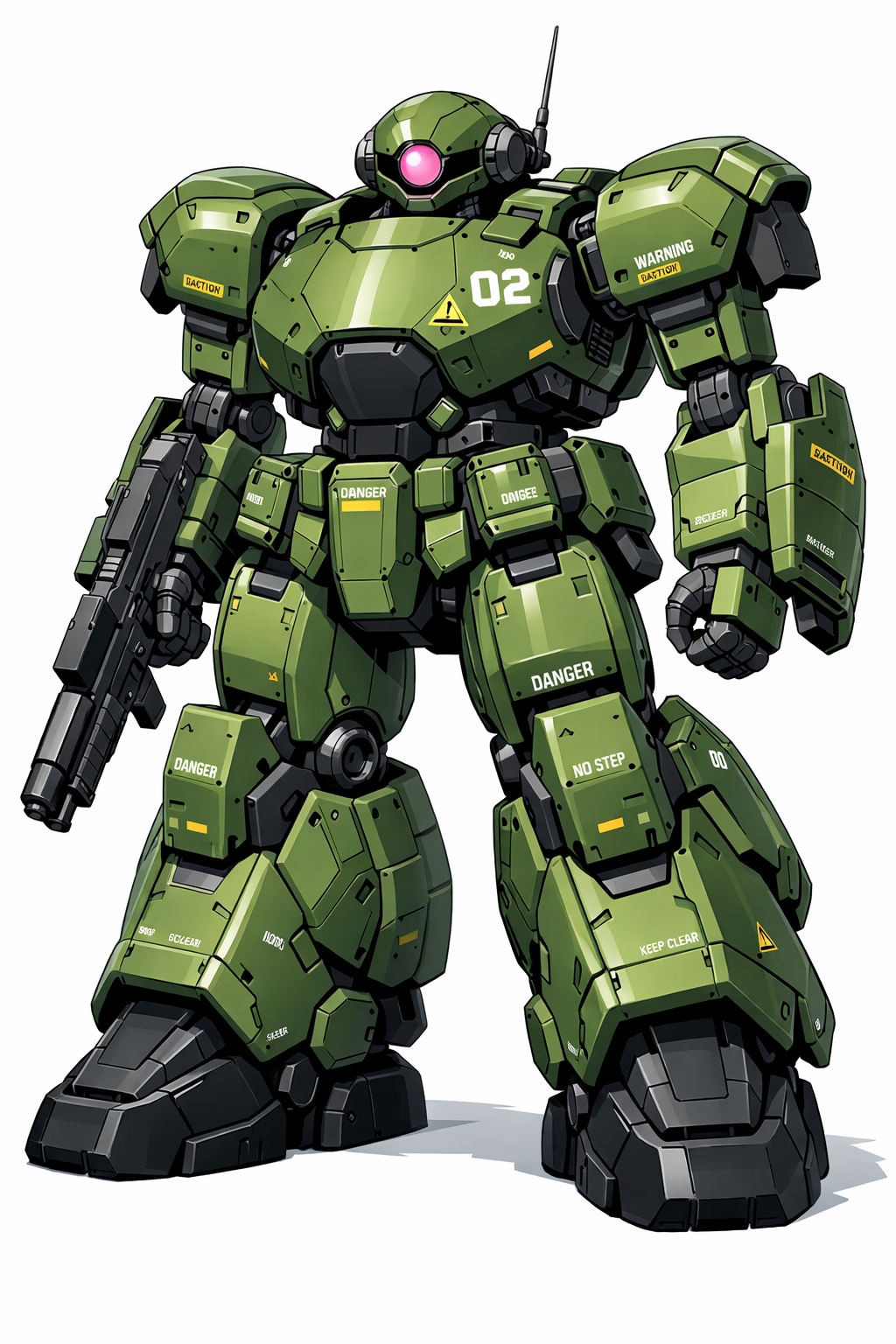 AIガチャ戦機　量産機／発展型指揮官機　立ち絵＆フィギア | の人気AIイラスト・グラビア