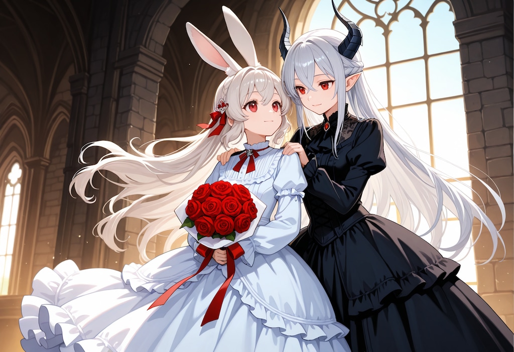 【FA】エリアーヌさんを城に招待する銀髪竜姫さん