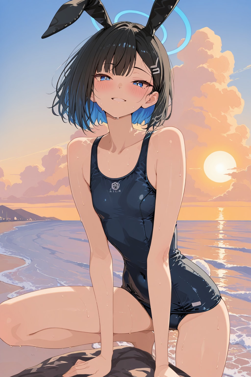 スク水バニーガール