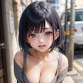 おっぱいロリの谷間 5枚目