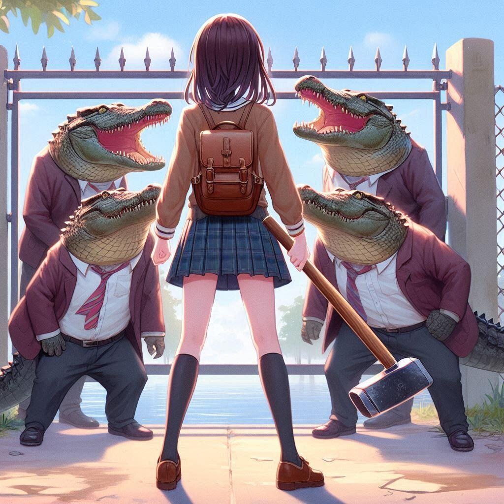 鰐ヶ丘学園へようこそ