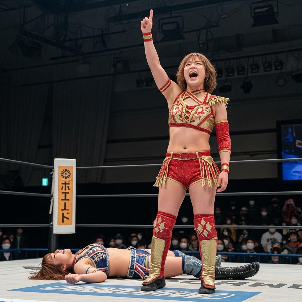 女子プロレスラー