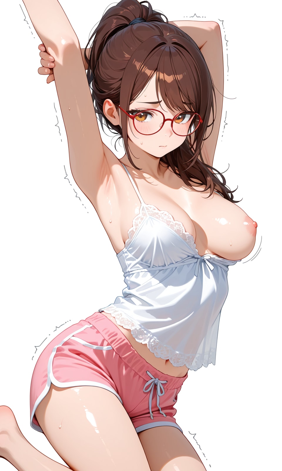 キャミソール女子