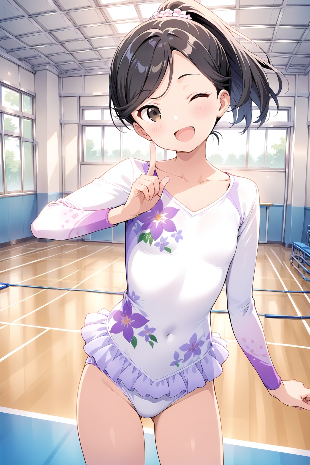 新体操部の沙希ちゃん✨１９
