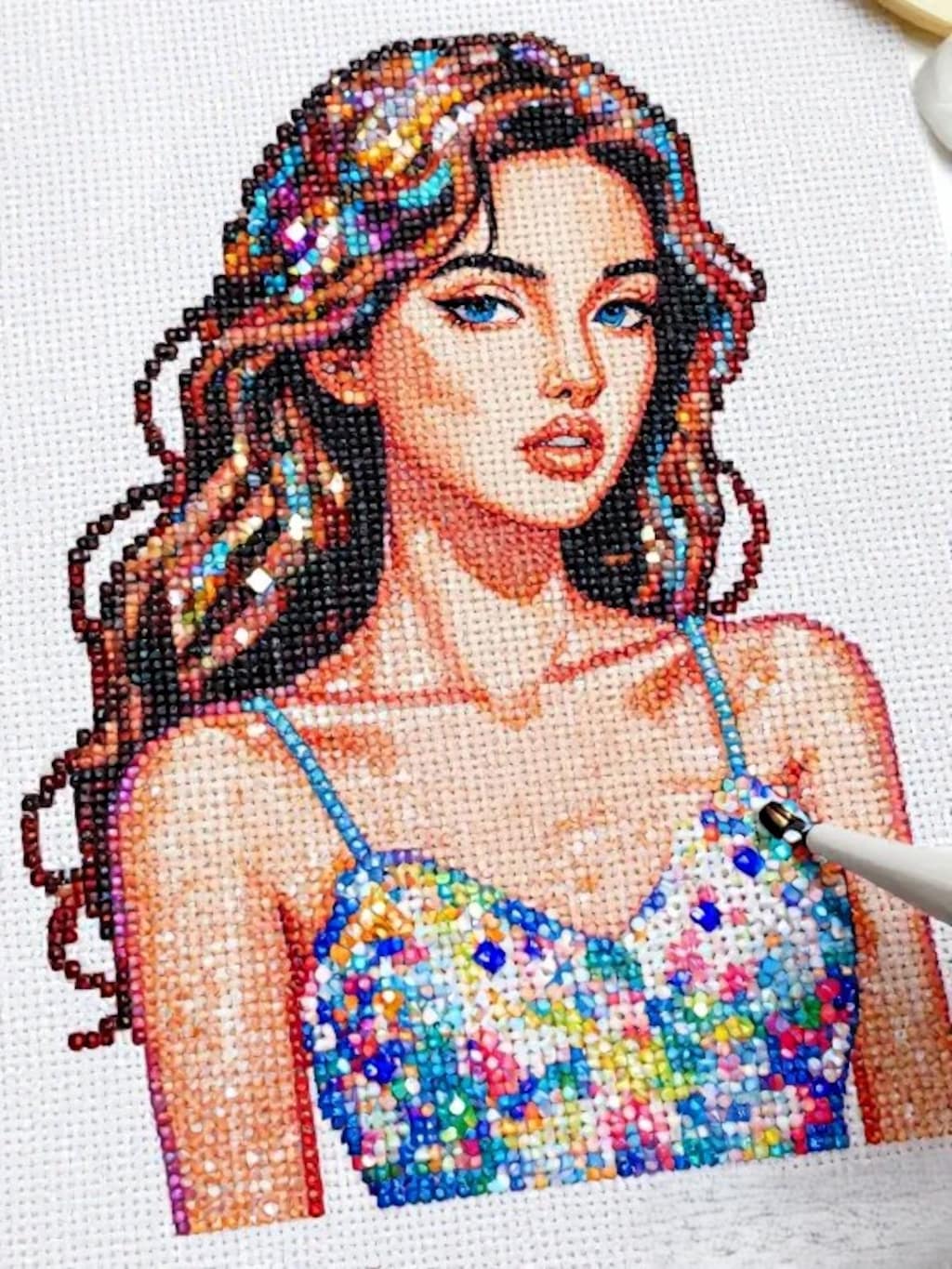 ４ダイヤモンドアート➡成功した！！！！