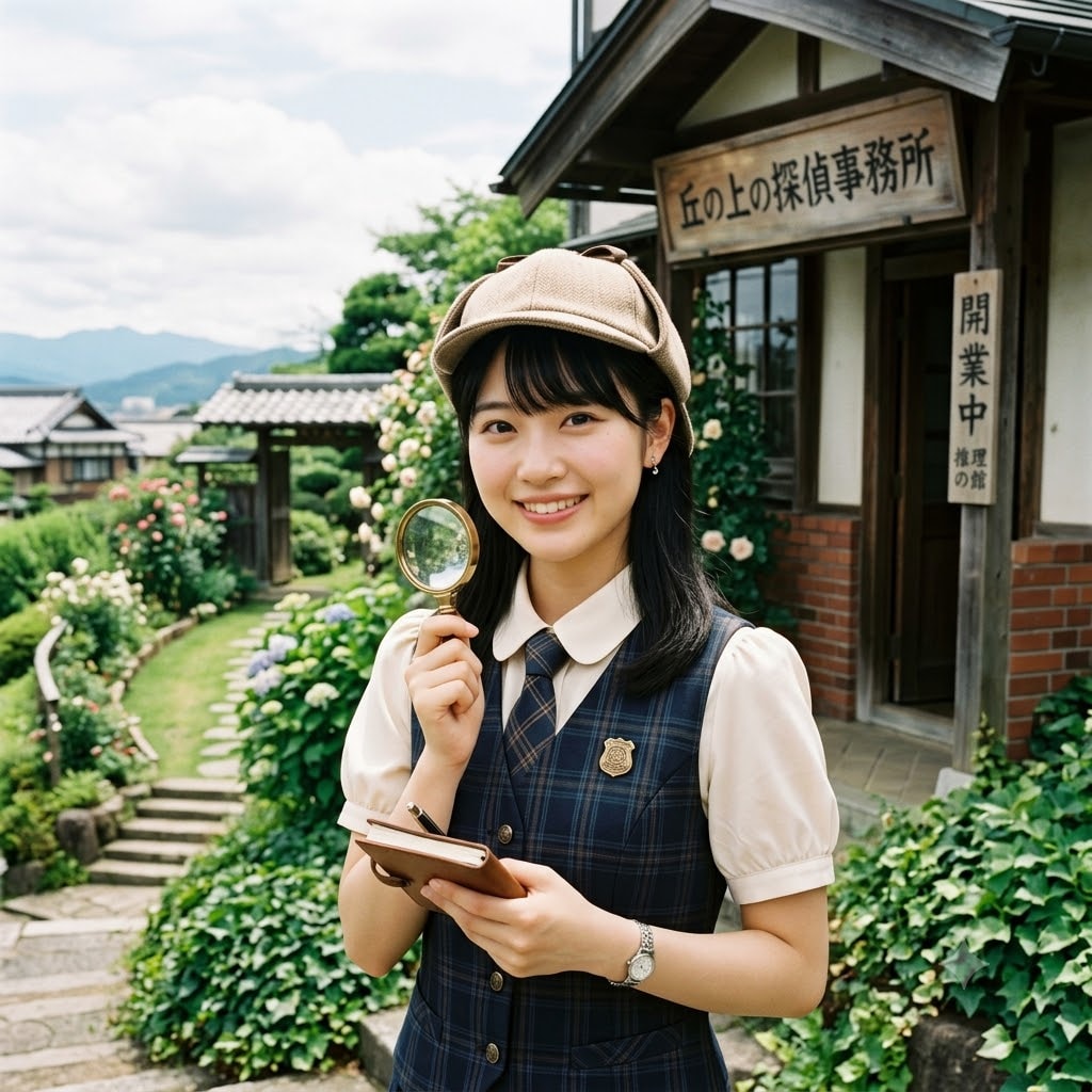 可愛い探偵さん