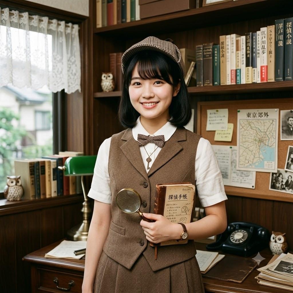 可愛い探偵さん