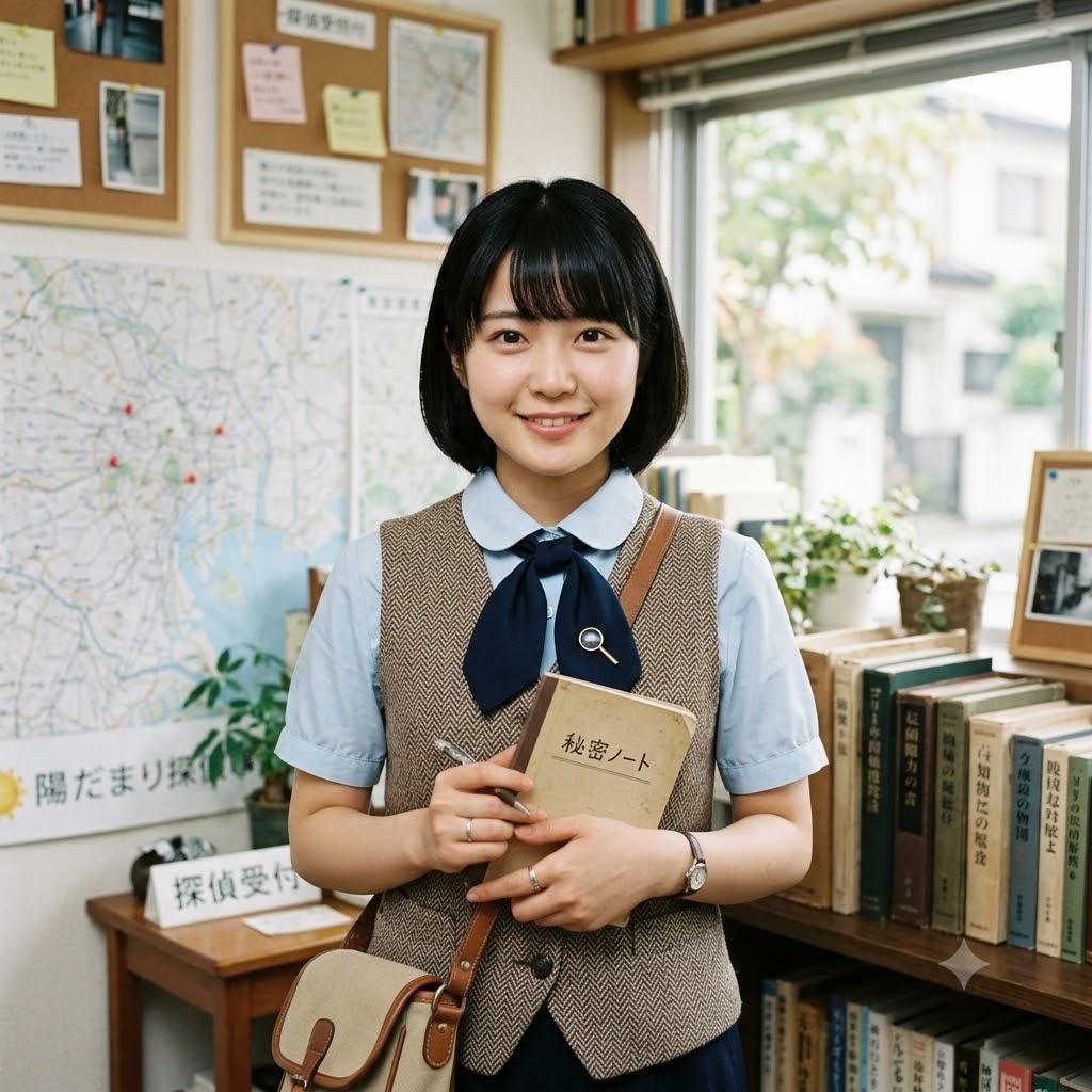 可愛い探偵さん
