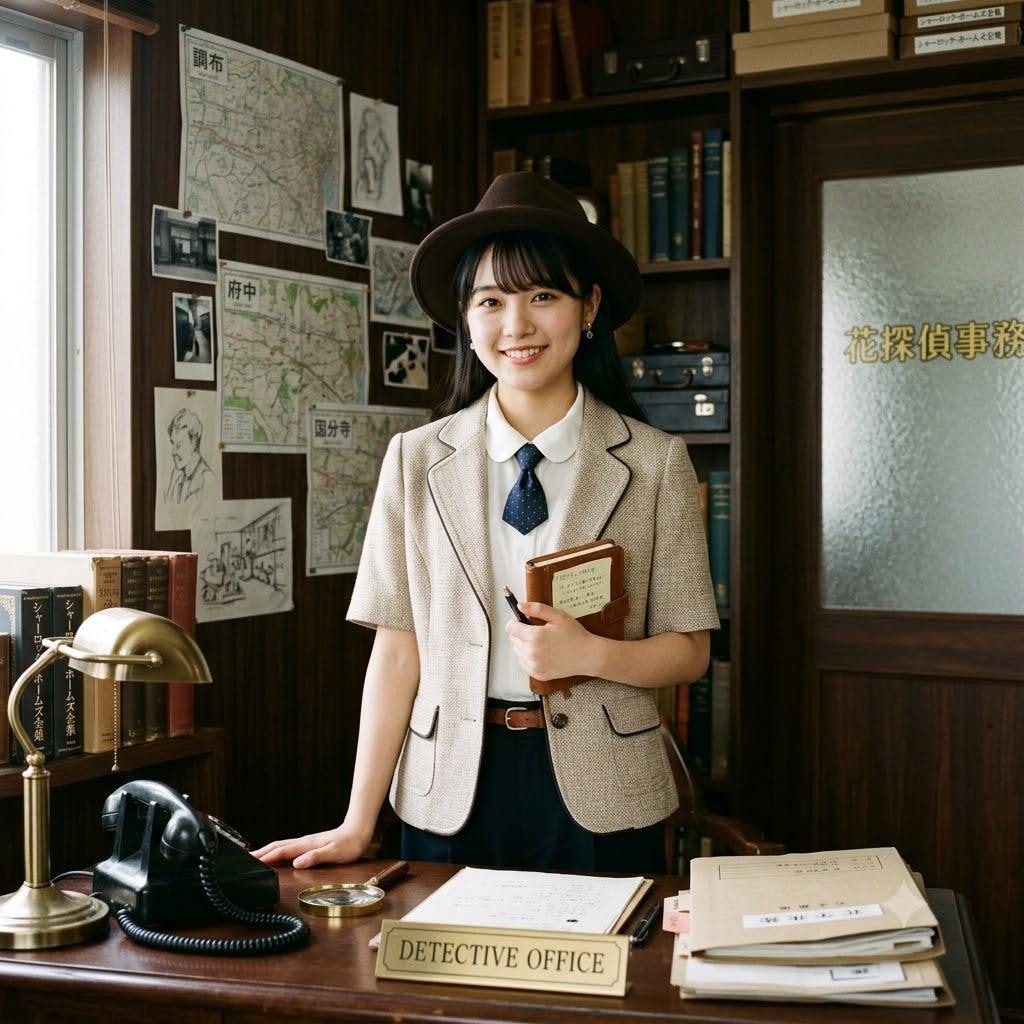 可愛い探偵さん