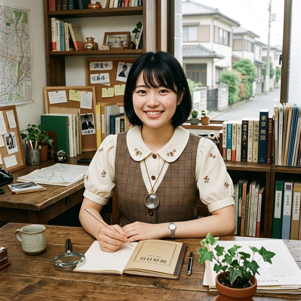 可愛い探偵さん