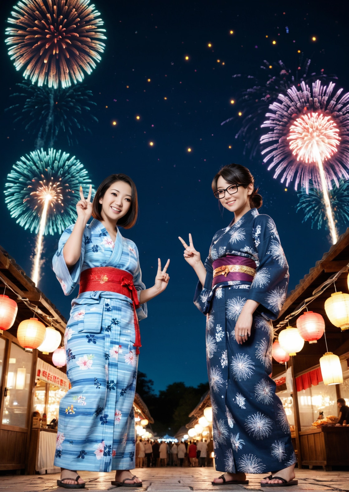 夏の花火