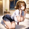 胸アピショートヘア 3枚目