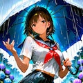 梅雨と日焼けさん 3枚目
