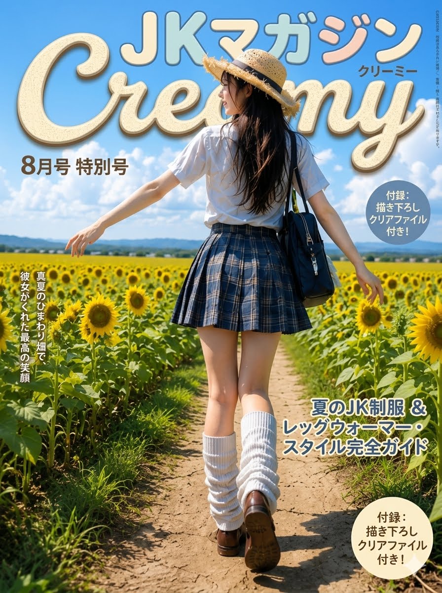 何故か気になる雑誌クリーミー８月号
