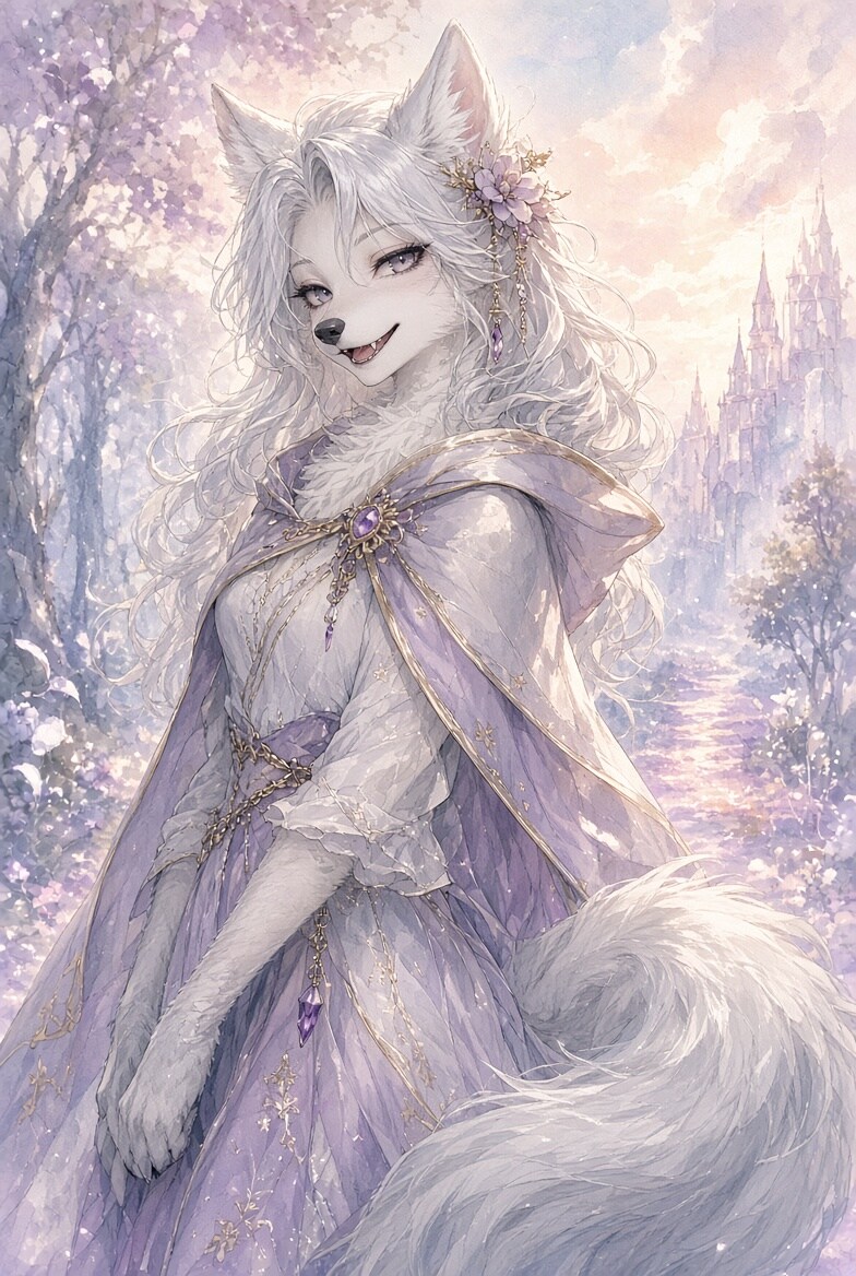 オオカミのお姫さま | の人気AIイラスト・グラビア