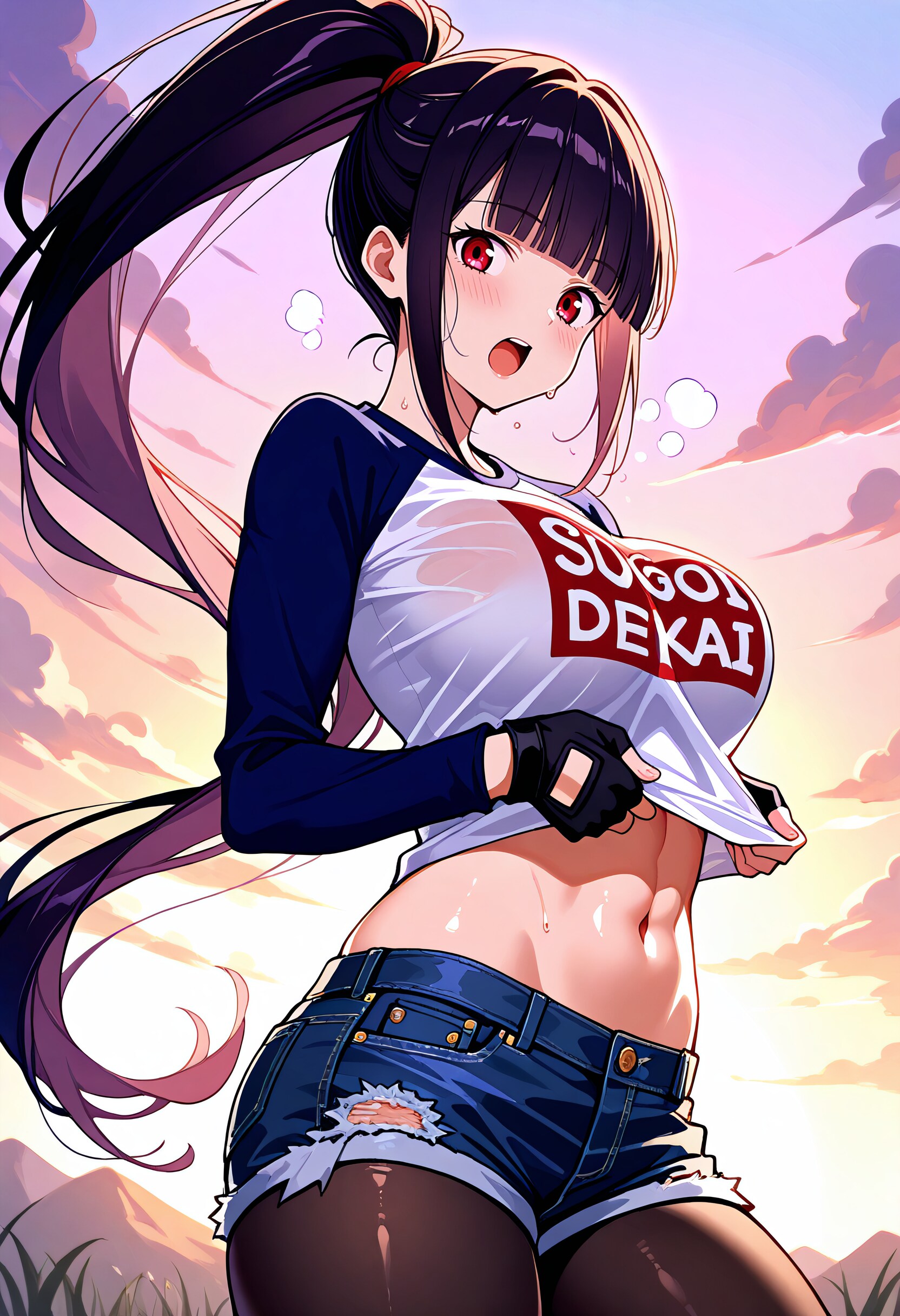 【今日の腹筋】視線が集まりすぎて困ります