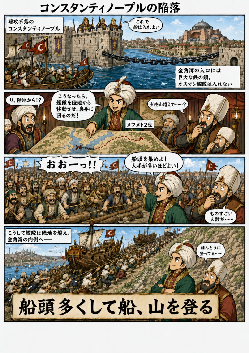 コンスタンティノープルの陥落 | の人気AIイラスト・グラビア
