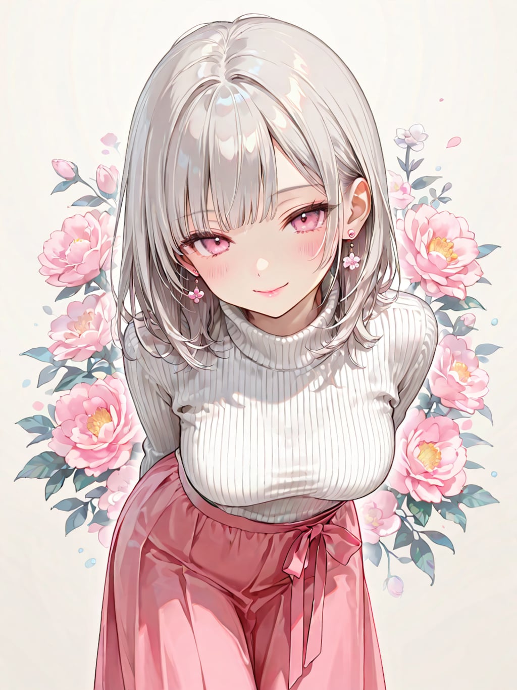秋色の笑顔