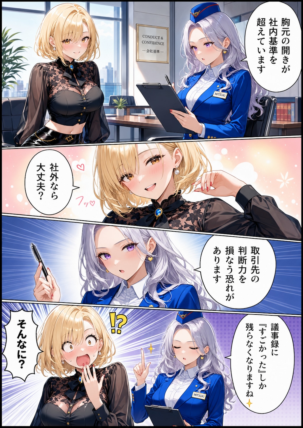 【AI漫画】-002- コンプライアンス