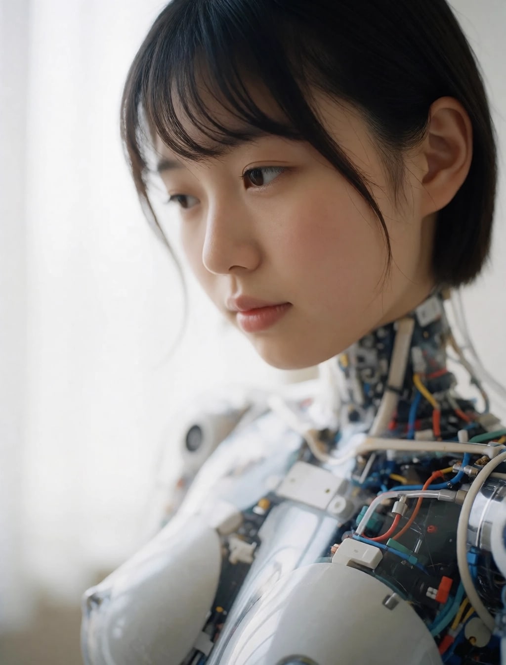 からだが透明なアンドロイドフェチ