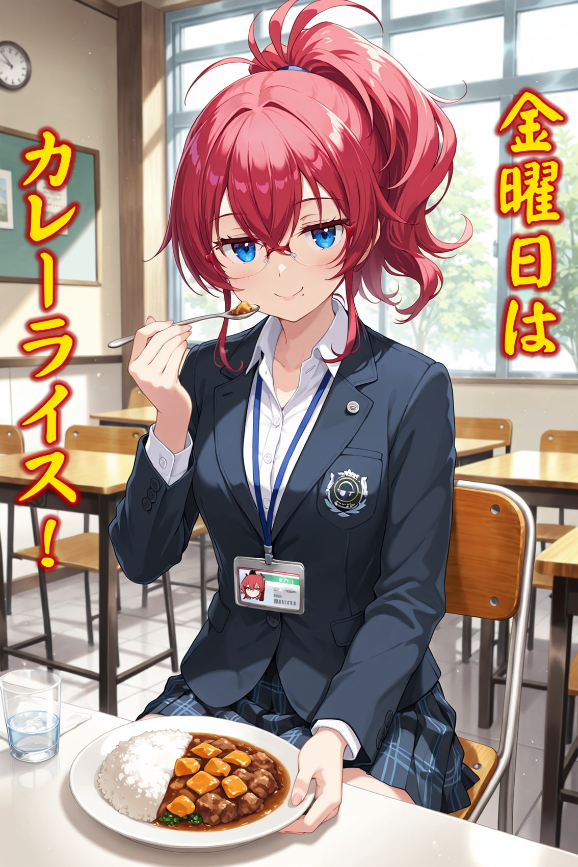 週末前のごほうびランチ🍛