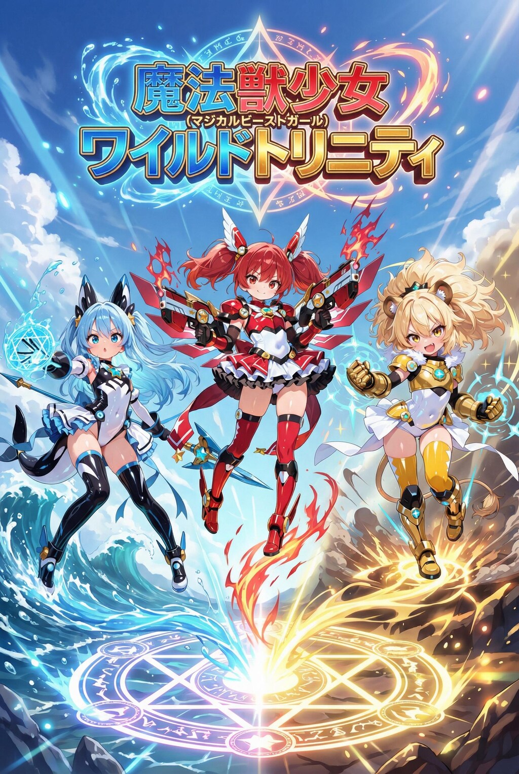 魔法獣少女（マジカルビーストガール） ワイルドトリニティ！