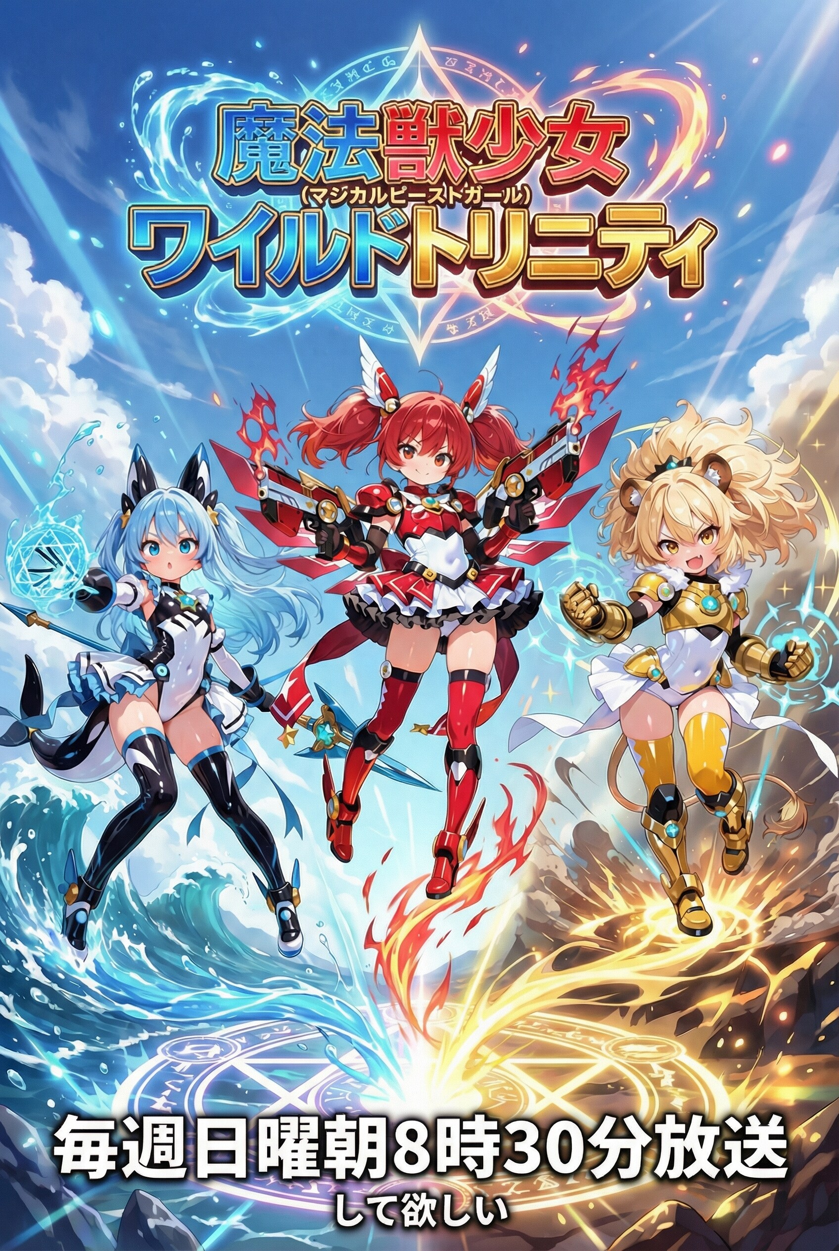 魔法獣少女（マジカルビーストガール） ワイルドトリニティ！