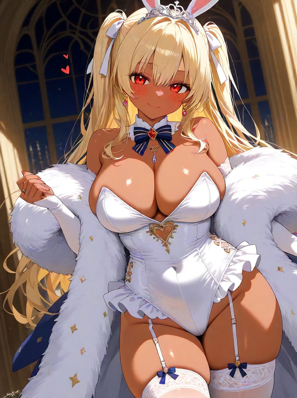 褐色バニーガール22