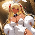 褐色バニーガール22 4枚目