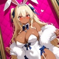 褐色バニーガール22 12枚目