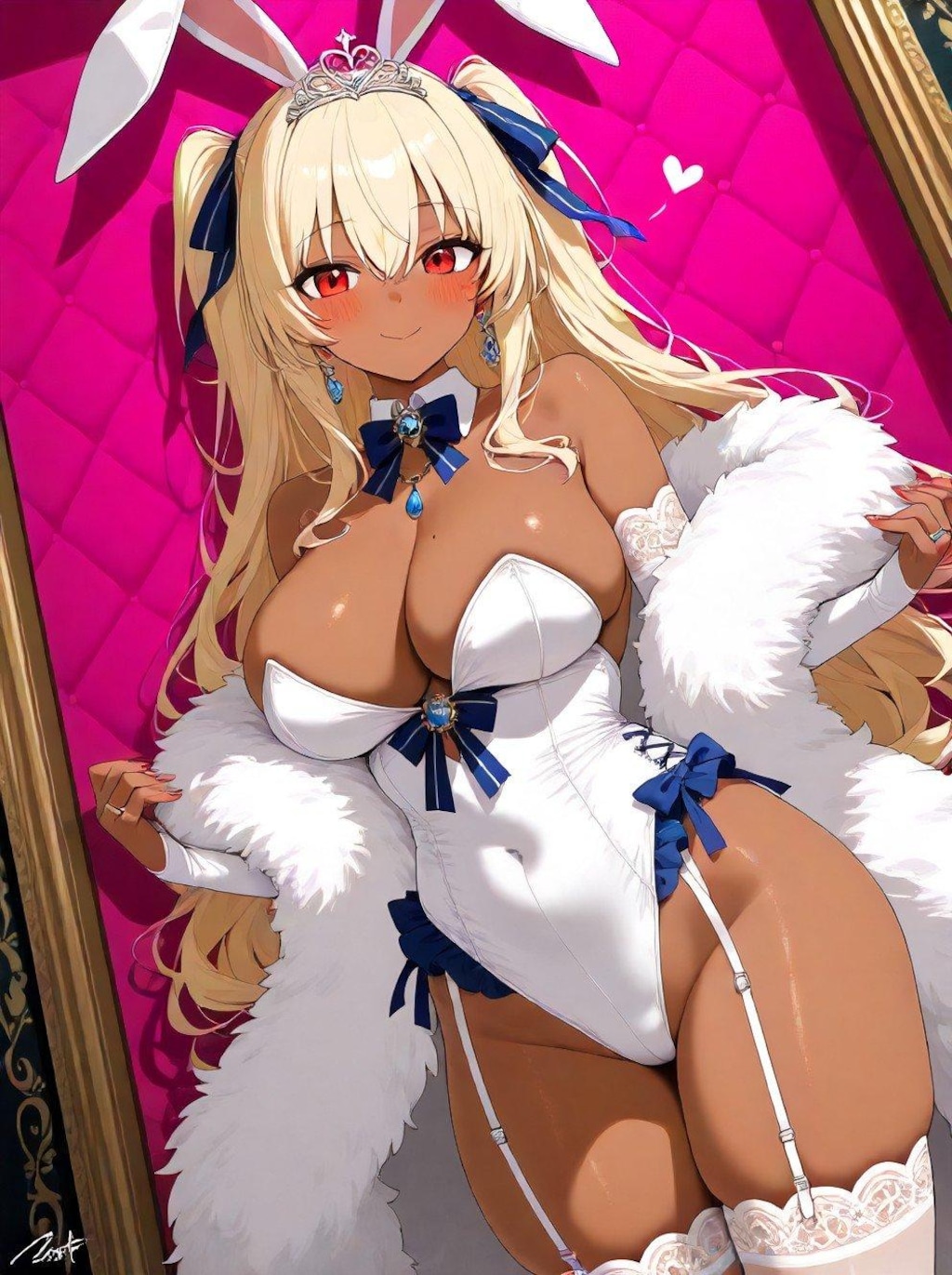 褐色バニーガール22