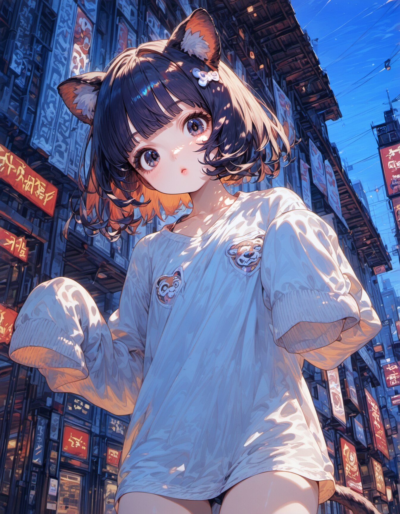 City Kitty | の人気AIイラスト・グラビア