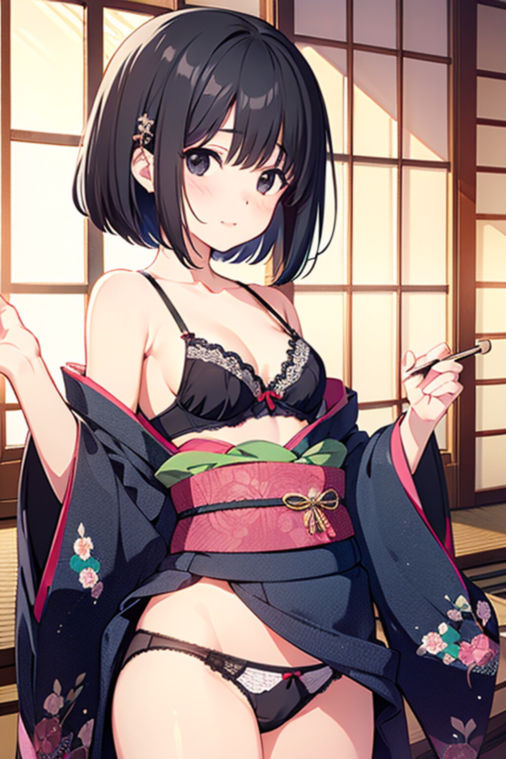 着物少女のもっと悪ふざけ