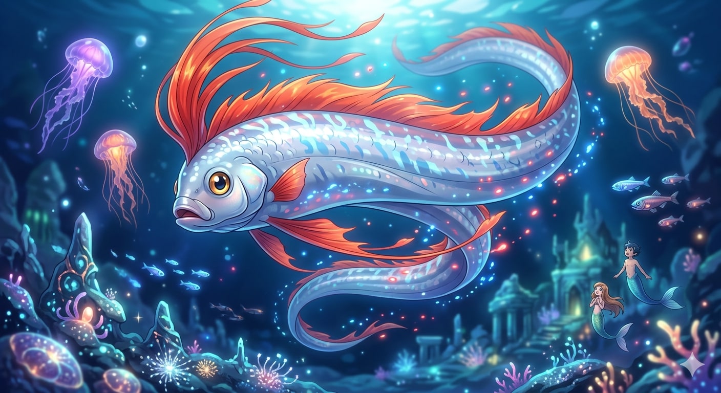 ３．「リュウグウノツカイ」HD,Y、K　（黒猫） | の人気AIイラスト・グラビア