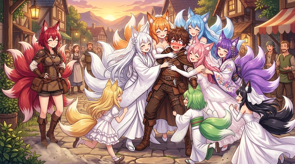 狐の嫁入り(大混雑)