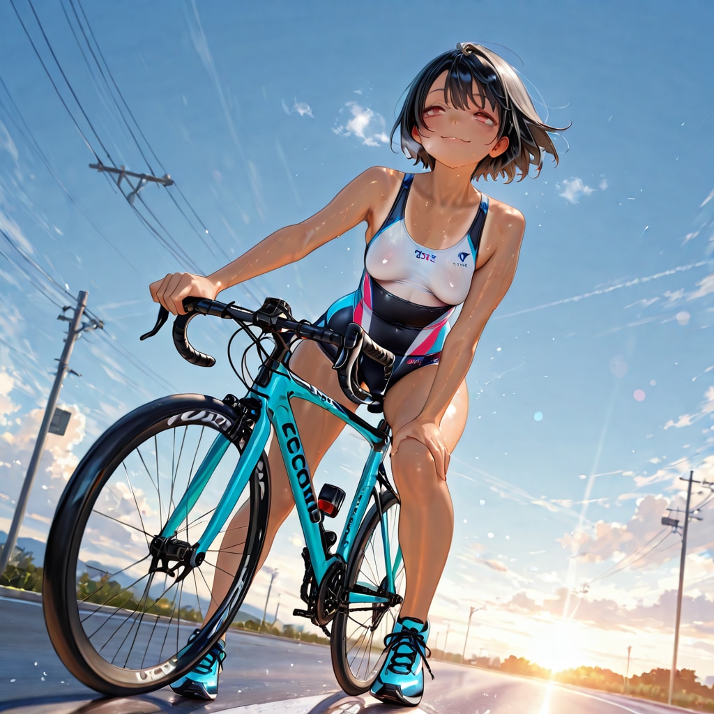 ロードバイク女子