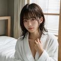 シャワー上がりの女の子（胸チラなし） 4枚目