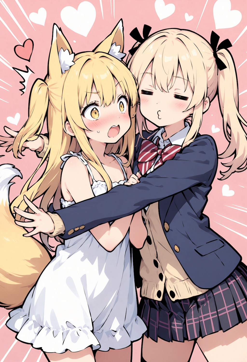 しょうがないなぁ、ミラちゃんは(*´ε`*)ﾁｭｯﾁｭ
